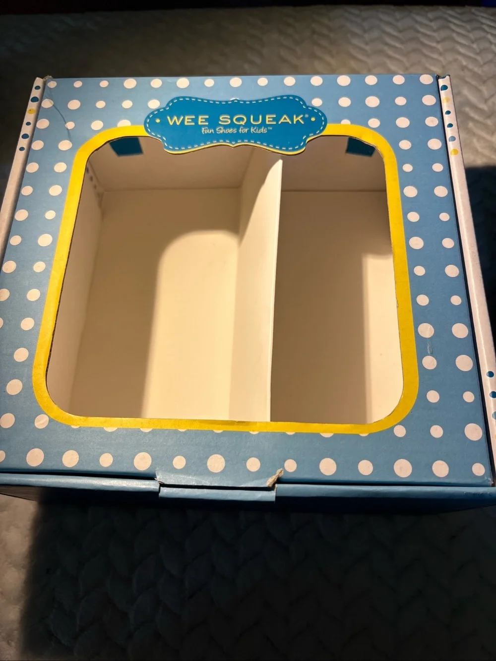 Wee Squeak Owl Grey Toddler Squeaky Shoe for Boys & Girls Size 9 NIB